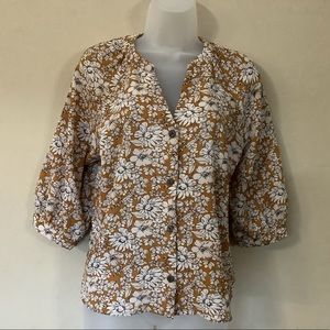Monteau Blouse Size M